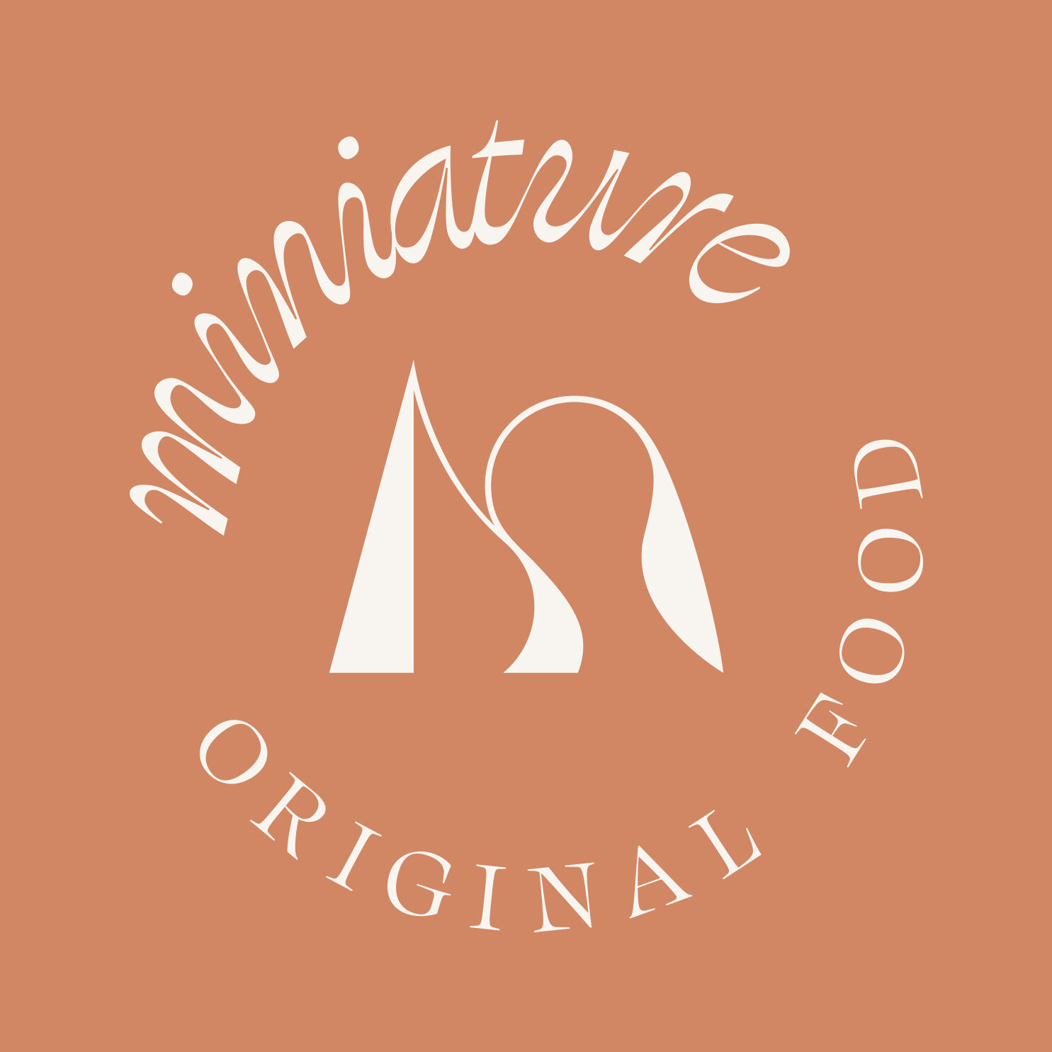 Variante du logo macaron de la charte graphique Miniature.